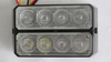 TIR two row 8×3W LED surface mount lighthead