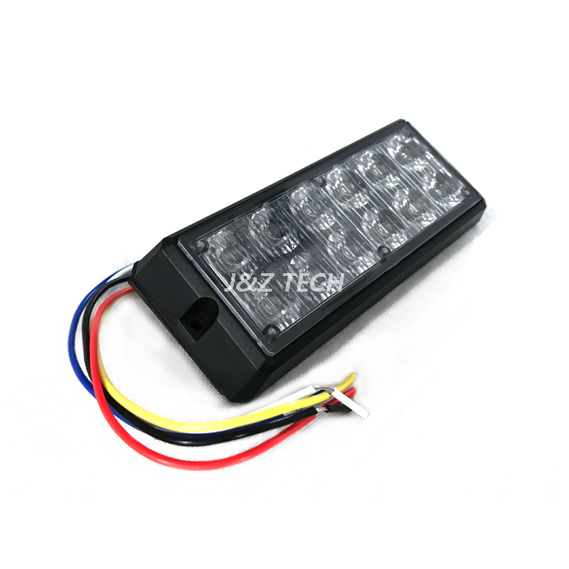 Two Rows Warning Police Car Led Strobe Light